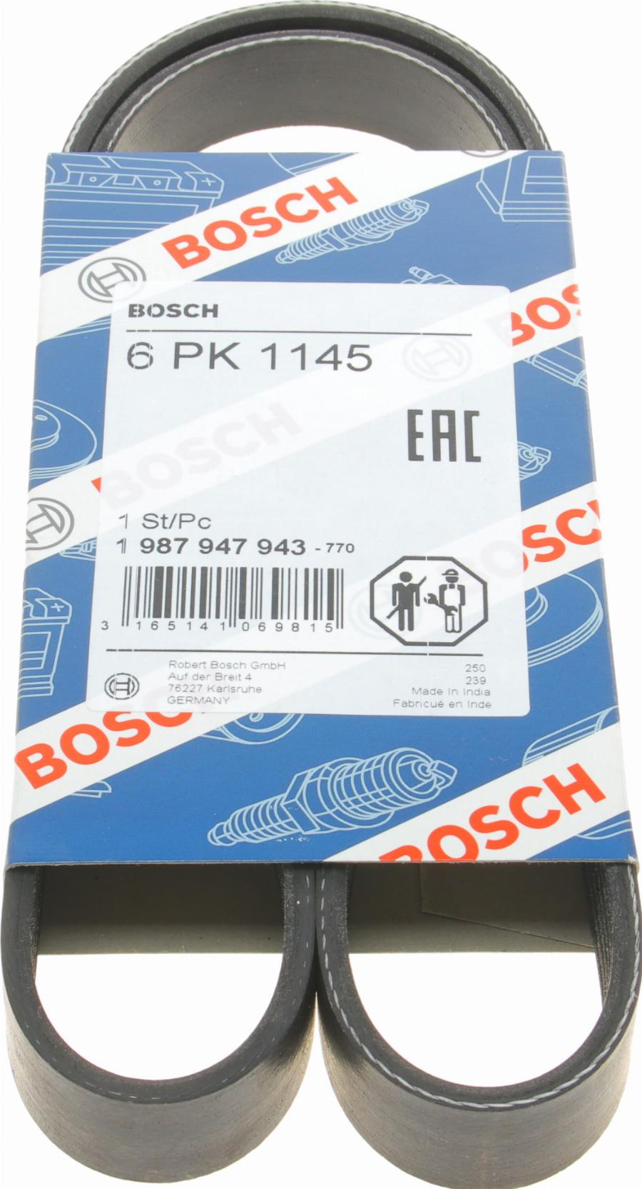 BOSCH 1 987 947 943 - Cinghia Poly-V autozon.pro