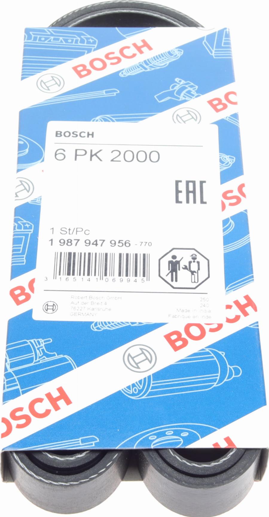 BOSCH 1 987 947 956 - Cinghia Poly-V autozon.pro