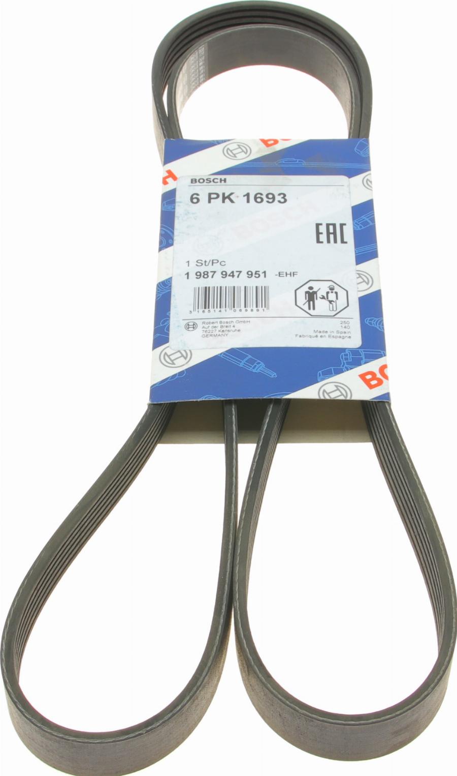 BOSCH 1 987 947 951 - Cinghia Poly-V autozon.pro