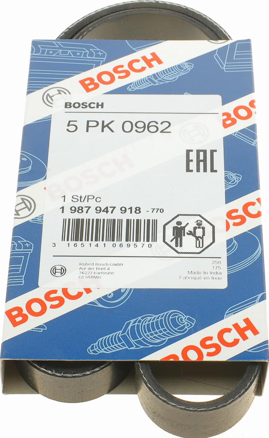 BOSCH 1 987 947 918 - Cinghia Poly-V autozon.pro