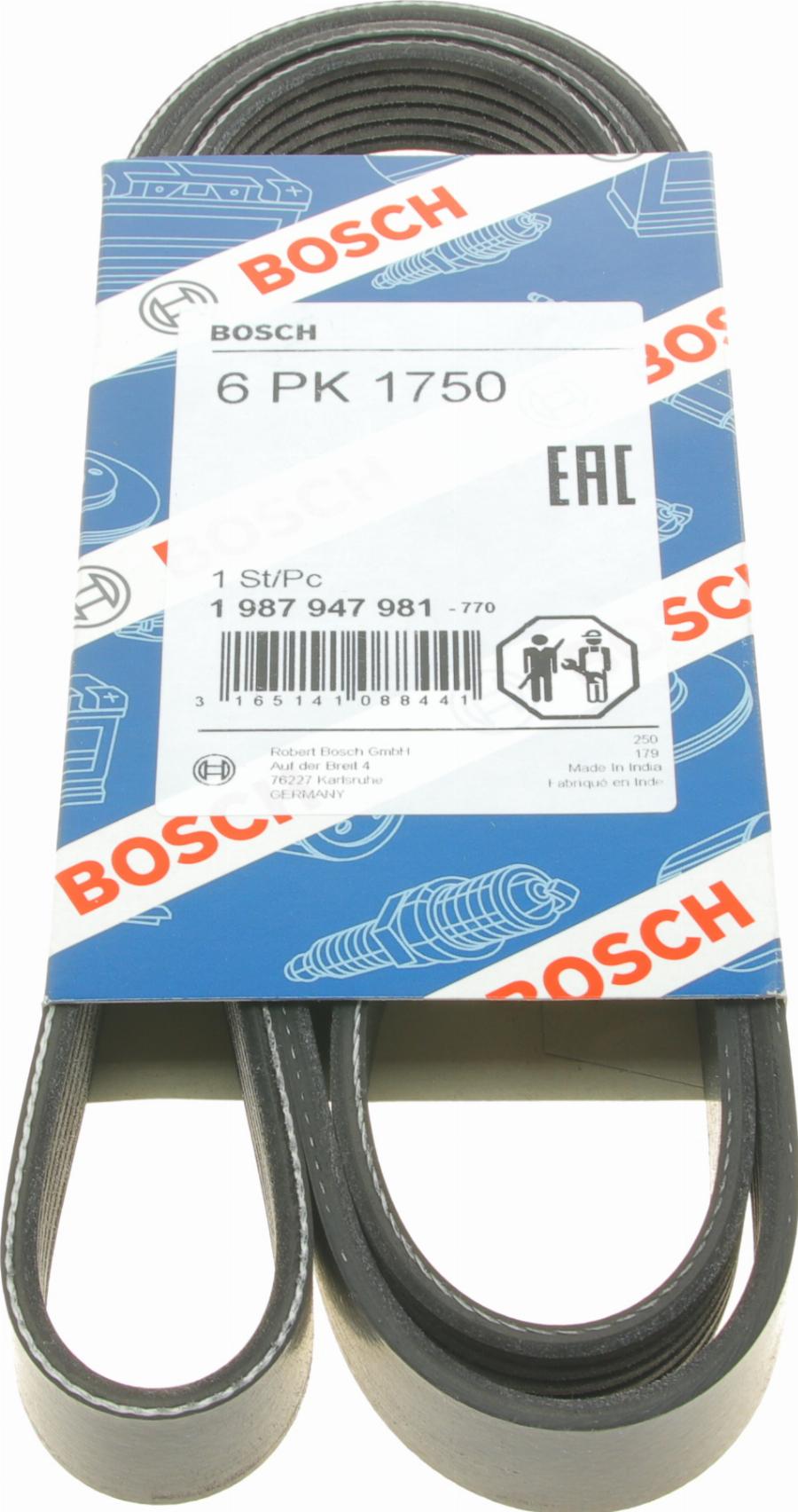 BOSCH 1 987 947 981 - Cinghia Poly-V autozon.pro