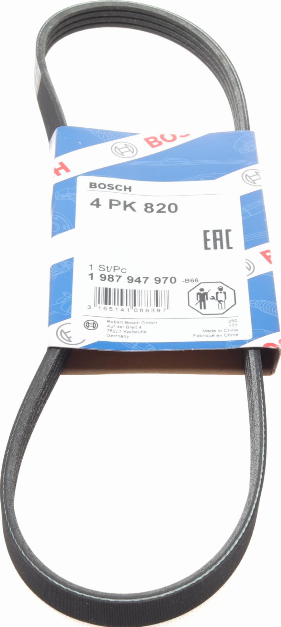 BOSCH 1 987 947 970 - Cinghia Poly-V autozon.pro