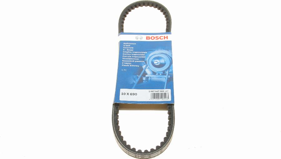 BOSCH 1 987 947 582 - Cinghia trapezoidale autozon.pro