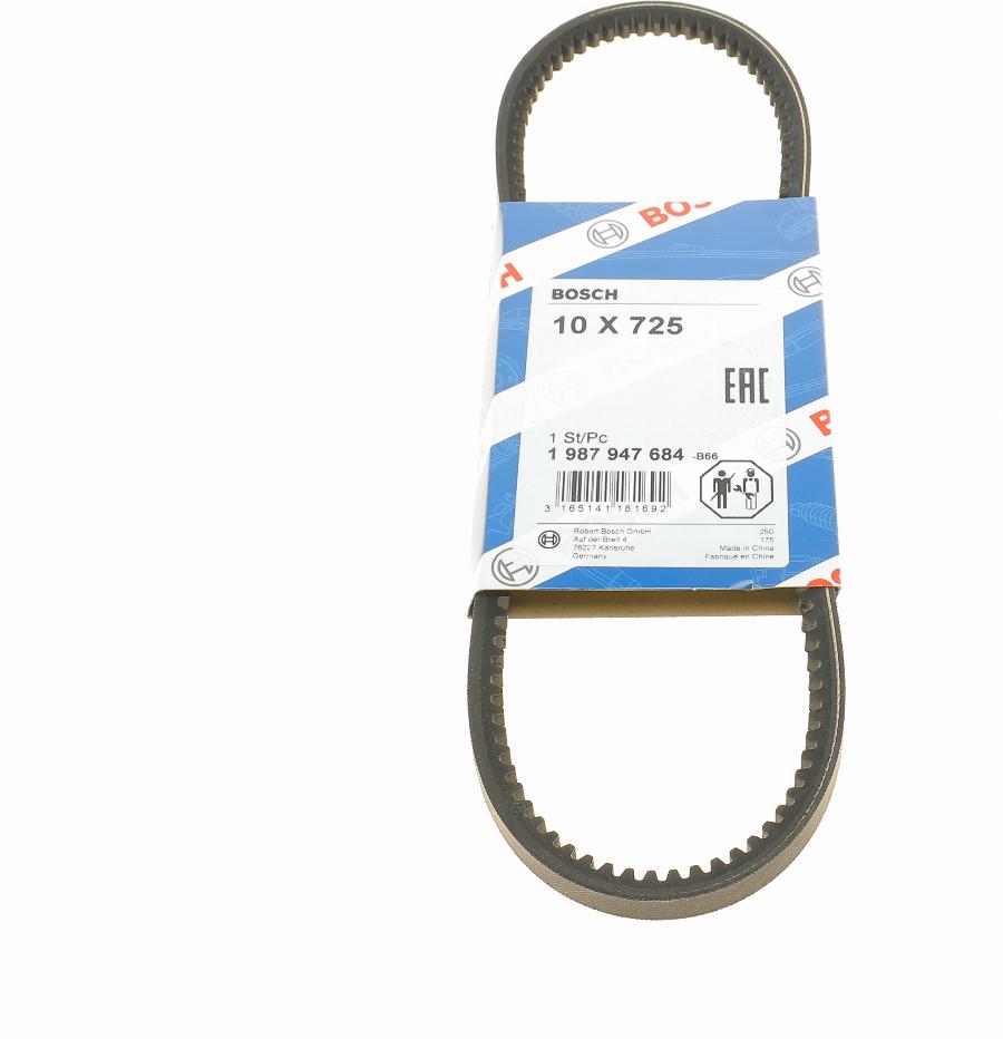 BOSCH 1 987 947 684 - Cinghia trapezoidale autozon.pro