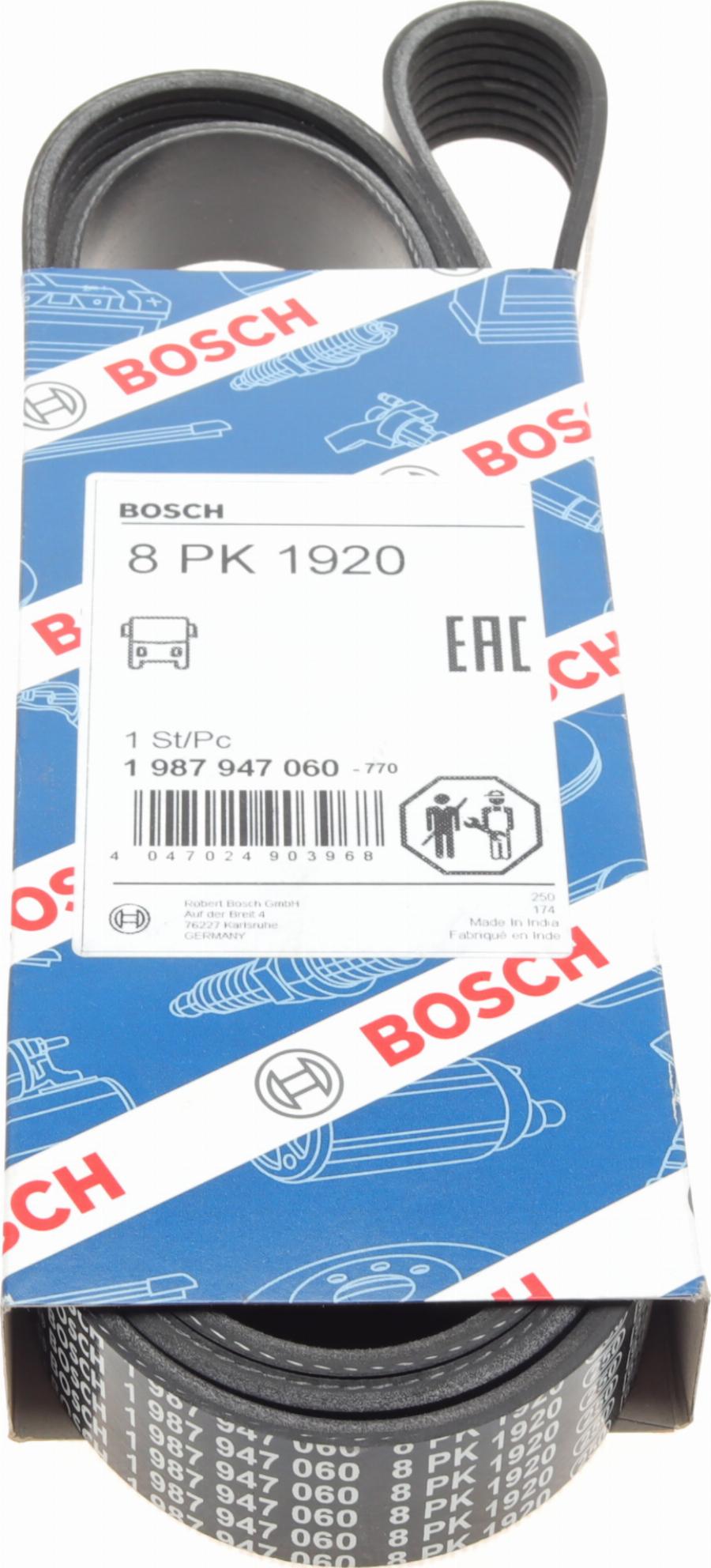 BOSCH 1 987 947 060 - Cinghia Poly-V autozon.pro