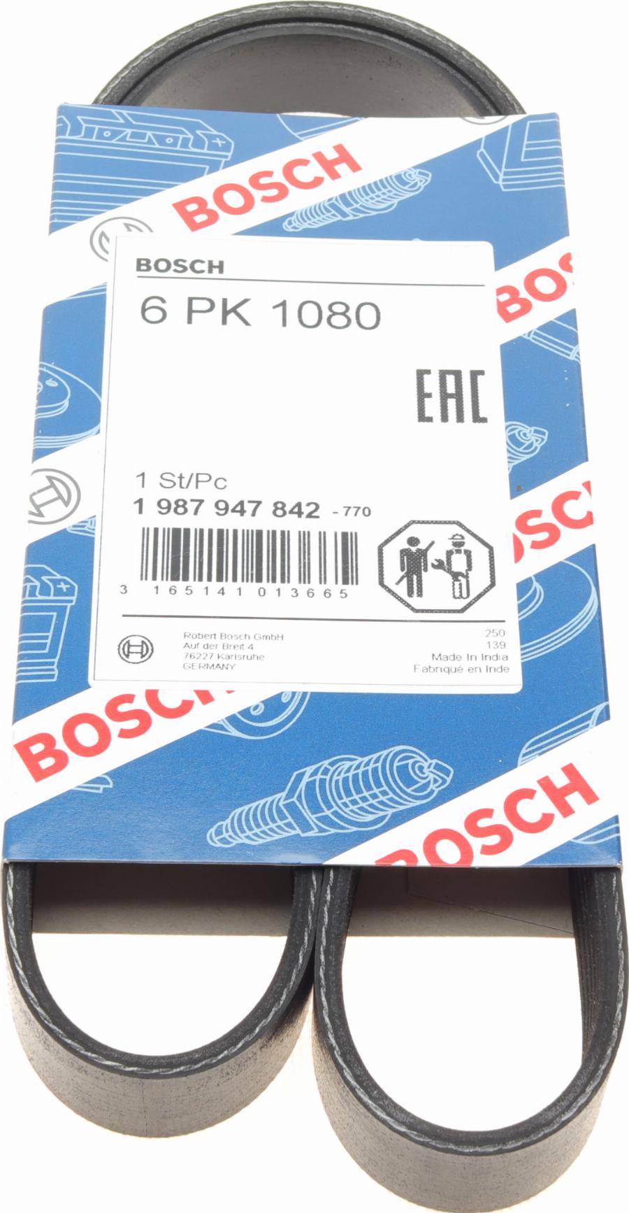 BOSCH 1 987 947 842 - Cinghia Poly-V autozon.pro