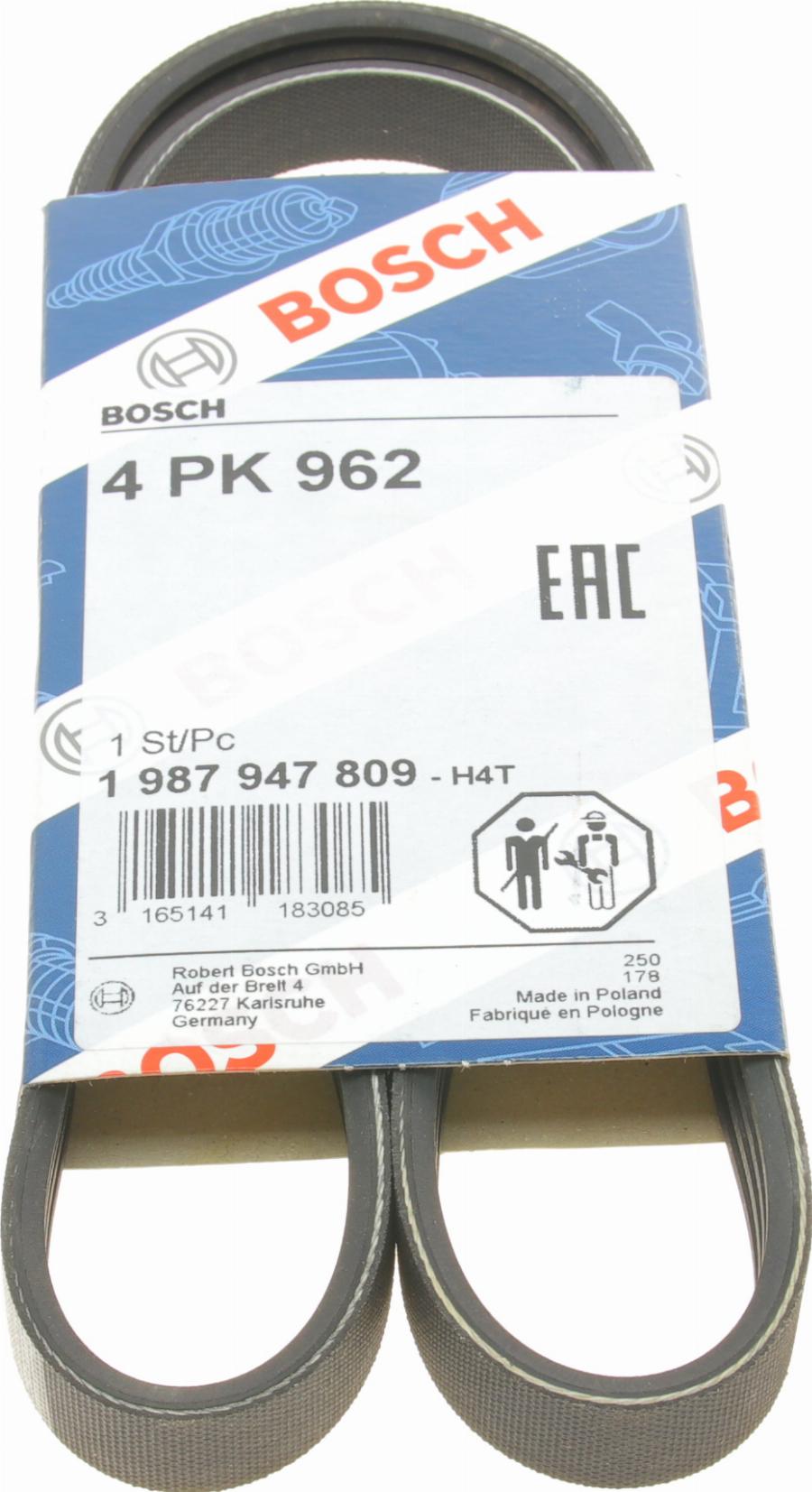 BOSCH 1 987 947 809 - Cinghia Poly-V autozon.pro