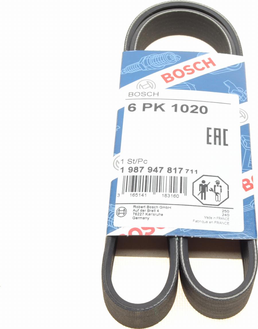 BOSCH 1 987 947 817 - Cinghia Poly-V autozon.pro