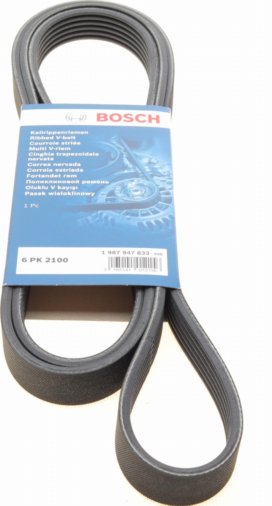 BOSCH 1 987 947 833 - Cinghia Poly-V autozon.pro