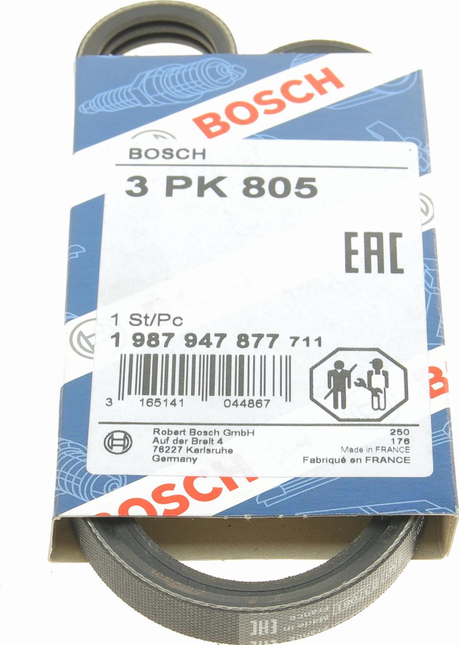 BOSCH 1 987 947 877 - Cinghia Poly-V autozon.pro