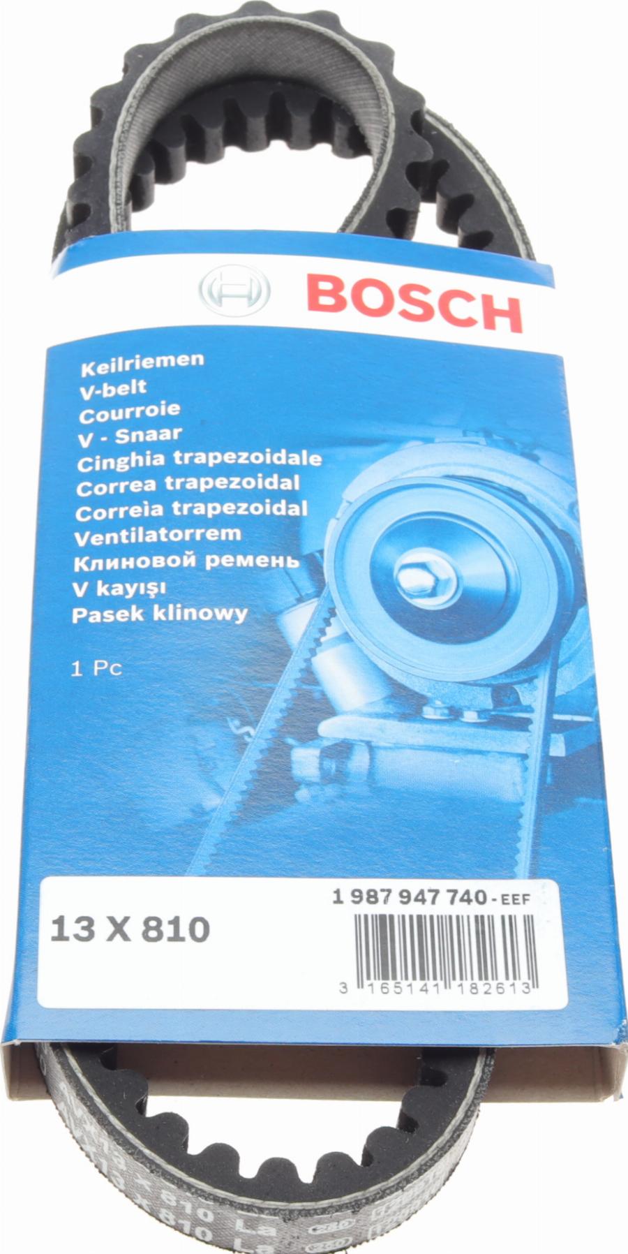 BOSCH 1 987 947 740 - Cinghia trapezoidale autozon.pro