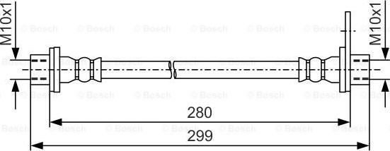 BOSCH 1 987 481 440 - Flessibile del freno autozon.pro