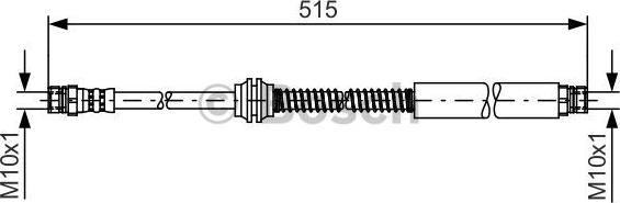 BOSCH 1 987 481 447 - Flessibile del freno autozon.pro