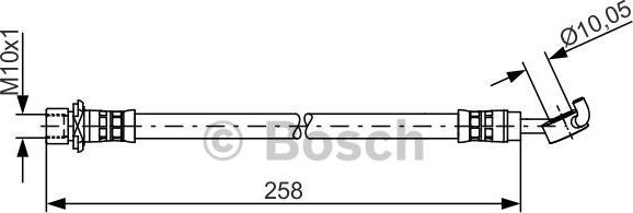 BOSCH 1 987 481 467 - Flessibile del freno autozon.pro