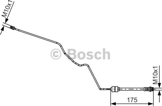 BOSCH 1 987 481 419 - Flessibile del freno autozon.pro