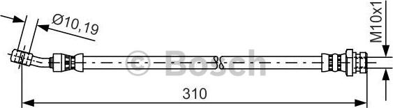 BOSCH 1 987 481 417 - Flessibile del freno autozon.pro