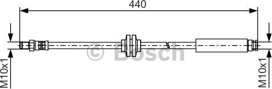 BOSCH 1 987 481 484 - Flessibile del freno autozon.pro