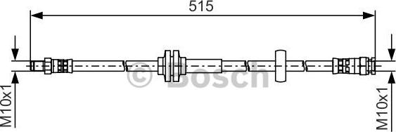 BOSCH 1 987 481 482 - Flessibile del freno autozon.pro