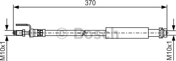 BOSCH 1 987 481 487 - Flessibile del freno autozon.pro