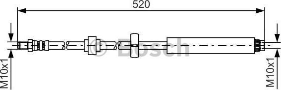 BOSCH 1 987 481 436 - Flessibile del freno autozon.pro