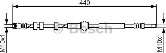 BOSCH 1 987 481 430 - Flessibile del freno autozon.pro