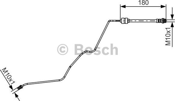 BOSCH 1 987 481 420 - Flessibile del freno autozon.pro