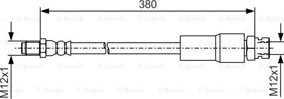 BOSCH 1 987 481 547 - Flessibile del freno autozon.pro