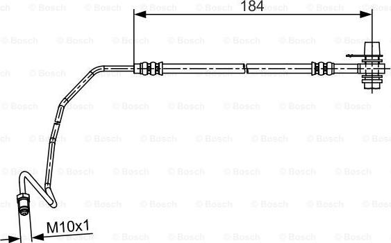 BOSCH 1 987 481 534 - Flessibile del freno autozon.pro