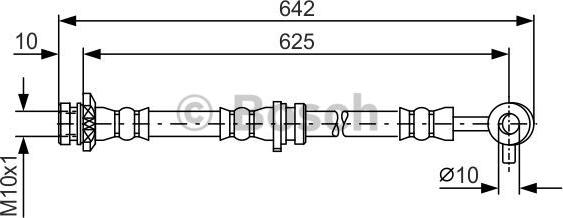 BOSCH 1 987 481 572 - Flessibile del freno autozon.pro