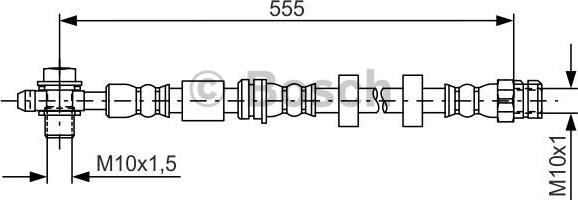 BOSCH 1 987 481 694 - Flessibile del freno autozon.pro