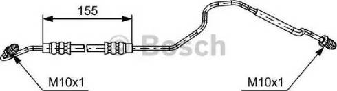 BOSCH 1 987 481 650 - Flessibile del freno autozon.pro