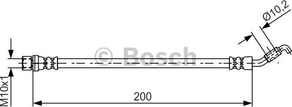 BOSCH 1 987 481 658 - Flessibile del freno autozon.pro