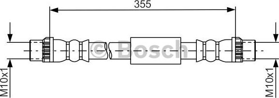 BOSCH 1 987 481 665 - Flessibile del freno autozon.pro