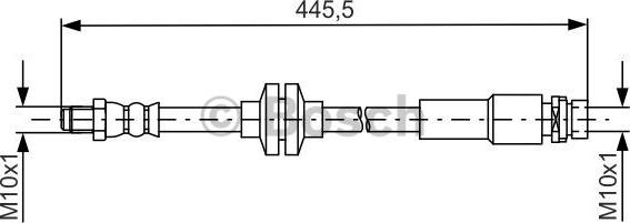 BOSCH 1 987 481 668 - Flessibile del freno autozon.pro