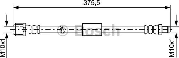 BOSCH 1 987 481 608 - Flessibile del freno autozon.pro