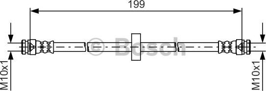 BOSCH 1 987 481 607 - Flessibile del freno autozon.pro