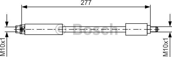 BOSCH 1 987 481 616 - Flessibile del freno autozon.pro