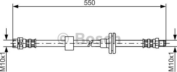 BOSCH 1 987 481 056 - Flessibile del freno autozon.pro