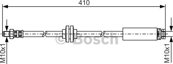 BOSCH 1 987 481 022 - Flessibile del freno autozon.pro