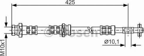 BOSCH 1 987 481 121 - Flessibile del freno autozon.pro