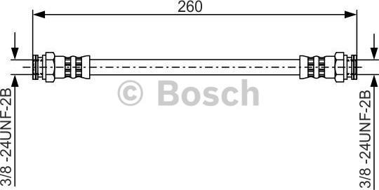 BOSCH 1 987 481 346 - Flessibile del freno autozon.pro