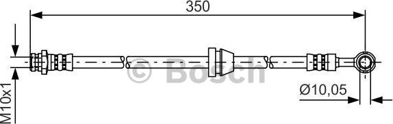 BOSCH 1 987 481 388 - Flessibile del freno autozon.pro