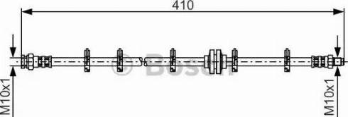 BOSCH 1 987 481 335 - Flessibile del freno autozon.pro