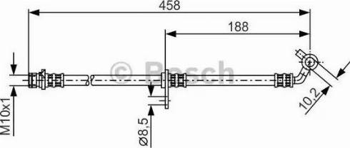 BOSCH 1 987 481 325 - Flessibile del freno autozon.pro