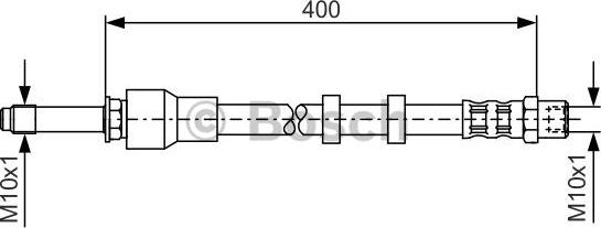 BOSCH 1 987 481 296 - Flessibile del freno autozon.pro