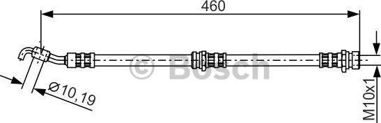 BOSCH 1 987 481 288 - Flessibile del freno autozon.pro