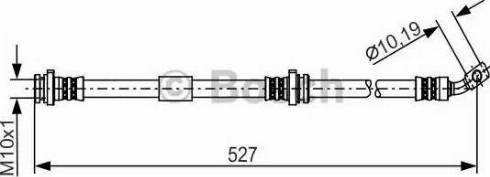 BOSCH 1 987 481 226 - Flessibile del freno autozon.pro