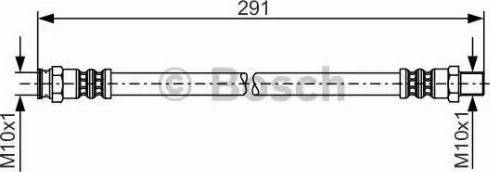 BOSCH 1 987 481 222 - Flessibile del freno autozon.pro