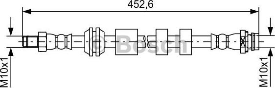 BOSCH 1 987 481 741 - Flessibile del freno autozon.pro