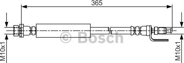 BOSCH 1 987 481 703 - Flessibile del freno autozon.pro